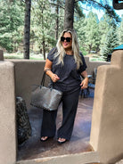 Sophia Ribbed Pants in Four Colors-Womens-Stay Foxy Boutique, Florissant, Missouri