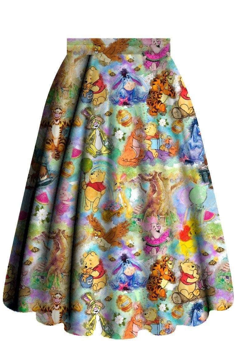 Zoe Swing Skirt Mix of designs-Rebellious Rose Specialty Shoppe-Stay Foxy Boutique, Florissant, Missouri