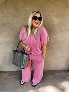 Sophia Ribbed Pants in Four Colors-Womens-Stay Foxy Boutique, Florissant, Missouri