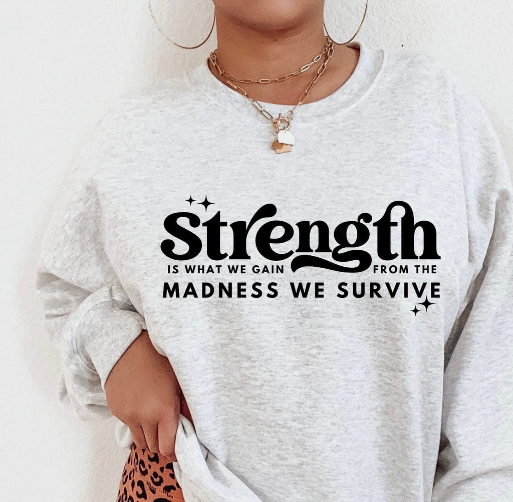 Strength Graphic T-Graphic T-Stay Foxy Boutique, Florissant, Missouri
