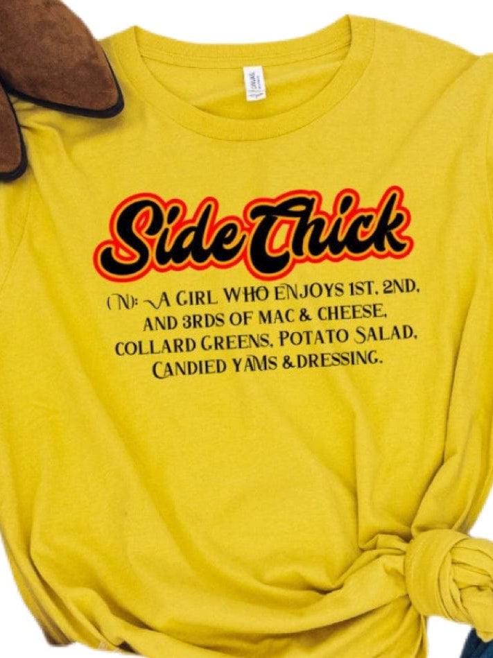 Tiktok Soul Food Side Chick Graphic T-Graphic T-Stay Foxy Boutique, Florissant, Missouri