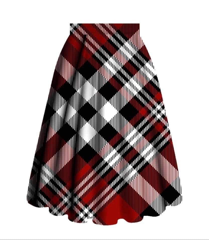 Zoe Swing Skirt Mix of designs-Rebellious Rose Specialty Shoppe-Stay Foxy Boutique, Florissant, Missouri