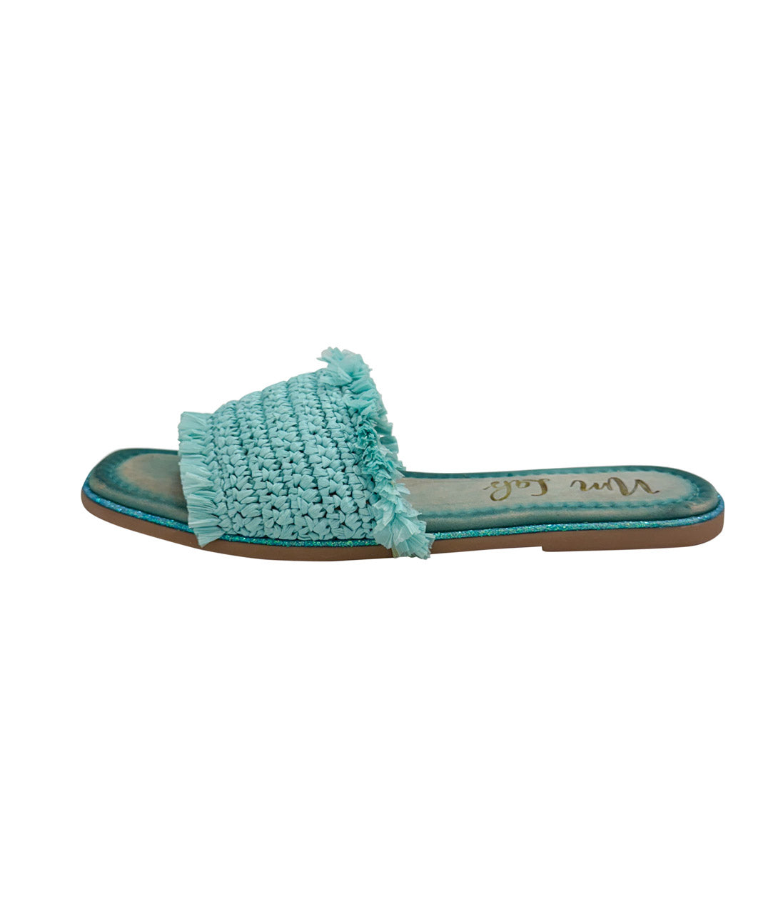 Juana Woven Sandals in Aqua Blue-130 Sandals-Stay Foxy Boutique, Florissant, Missouri