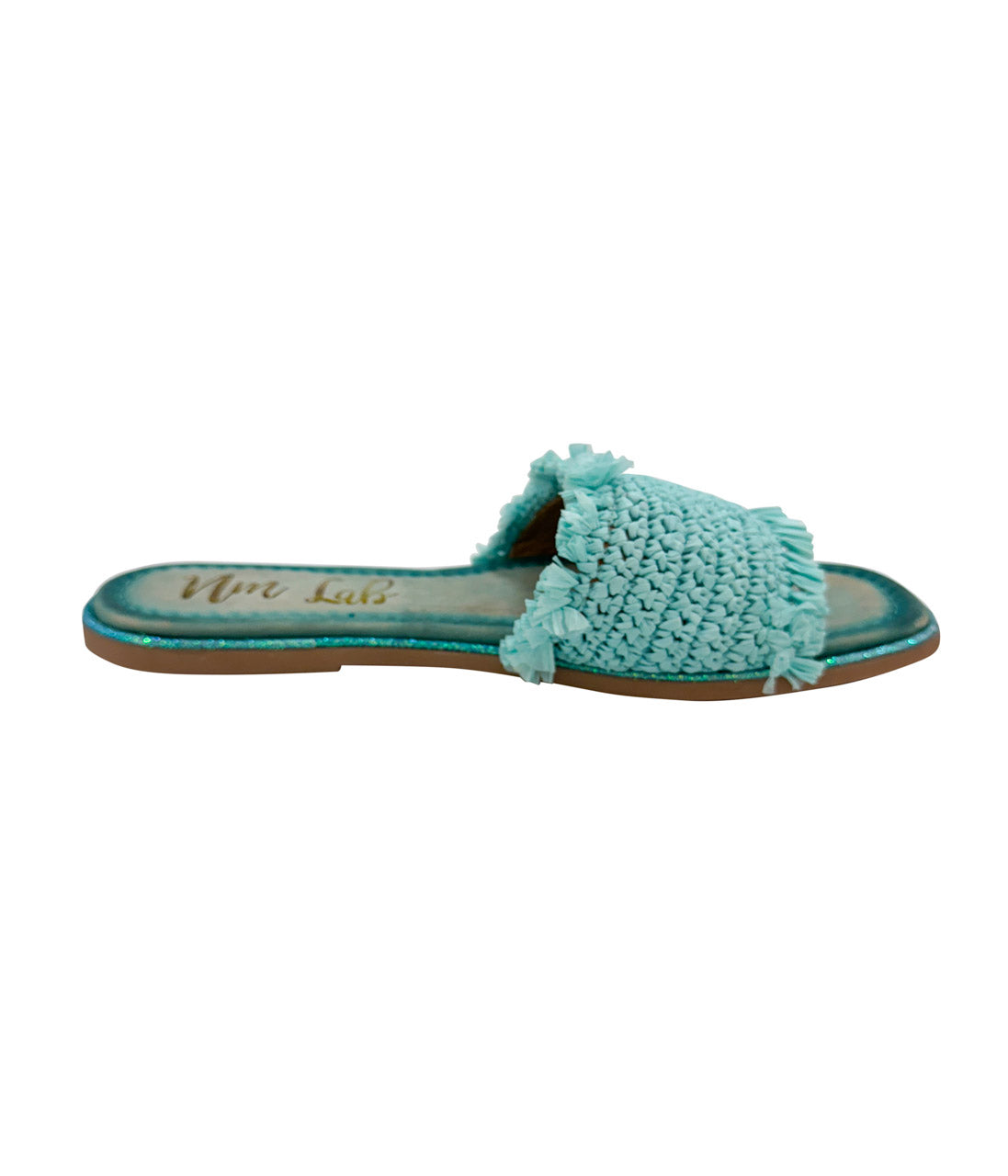 Juana Woven Sandals in Aqua Blue-130 Sandals-Stay Foxy Boutique, Florissant, Missouri