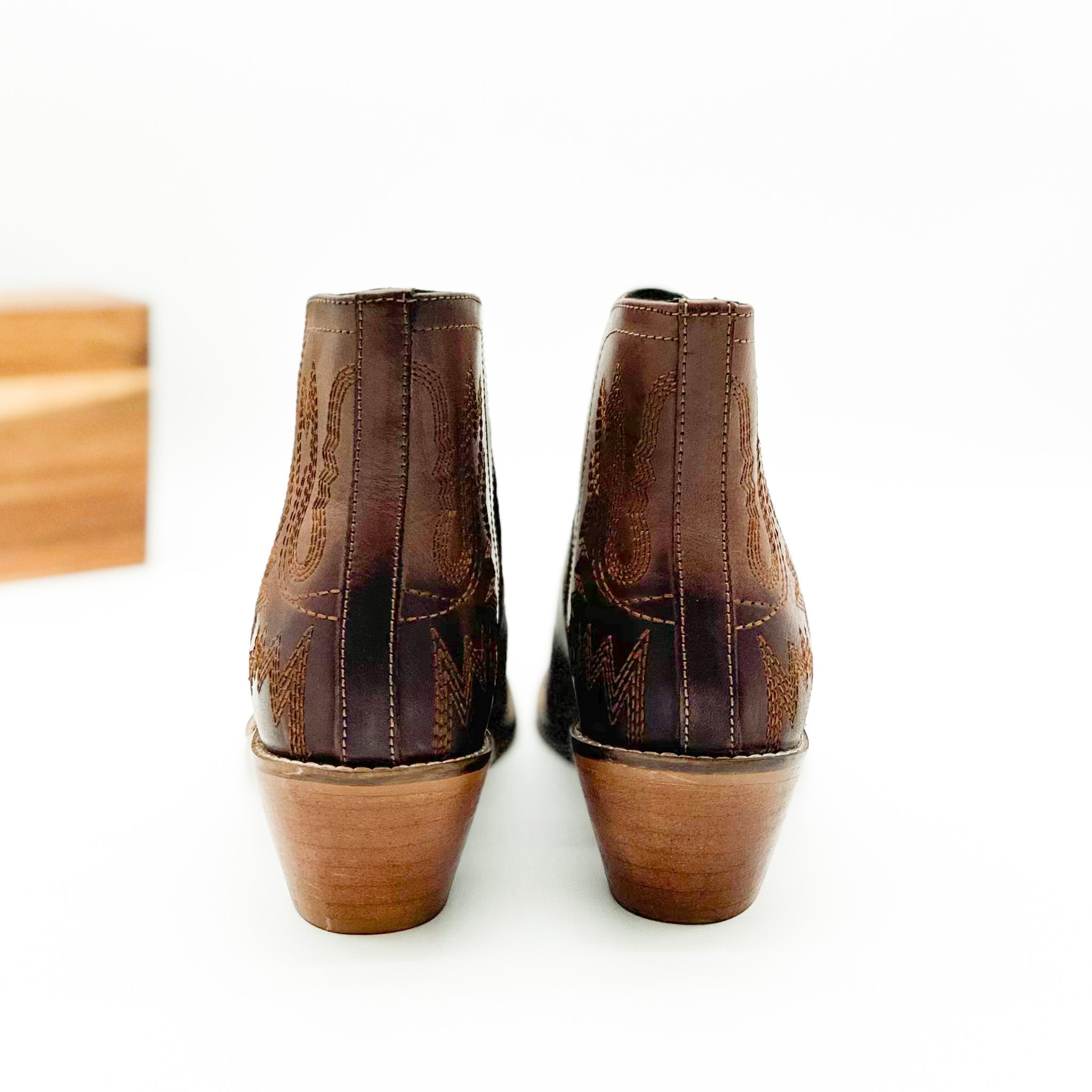 Kickin' Booties in Brown-Shoes-Stay Foxy Boutique, Florissant, Missouri