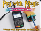 TAP PAY WAND FOR TAP ENABLED CREDIT AND DEBIT CARDS- 3D PRINTED IN HOUSE-Stay Foxy Boutique, Florissant, Missouri