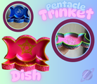 PENTACLE TRINKET DISH HOLDER-3D PRINTED-Stay Foxy Boutique, Florissant, Missouri