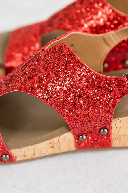 Corkys Refreshing Glitter Wedges-Corkys-Stay Foxy Boutique, Florissant, Missouri