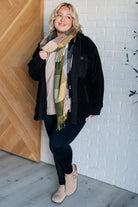 Fantastic in Fleece Jacket in Black-Layers-Stay Foxy Boutique, Florissant, Missouri