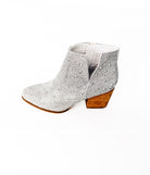 Shine Star Rhinestone Bootie in Silver-Shoes-Stay Foxy Boutique, Florissant, Missouri