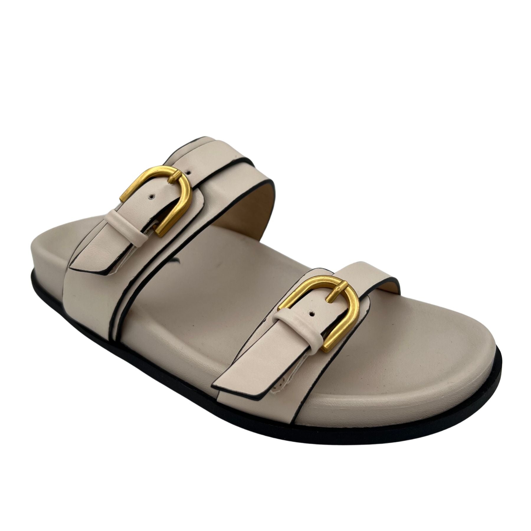 Tess Sandal in Cream-130 Sandals-Stay Foxy Boutique, Florissant, Missouri