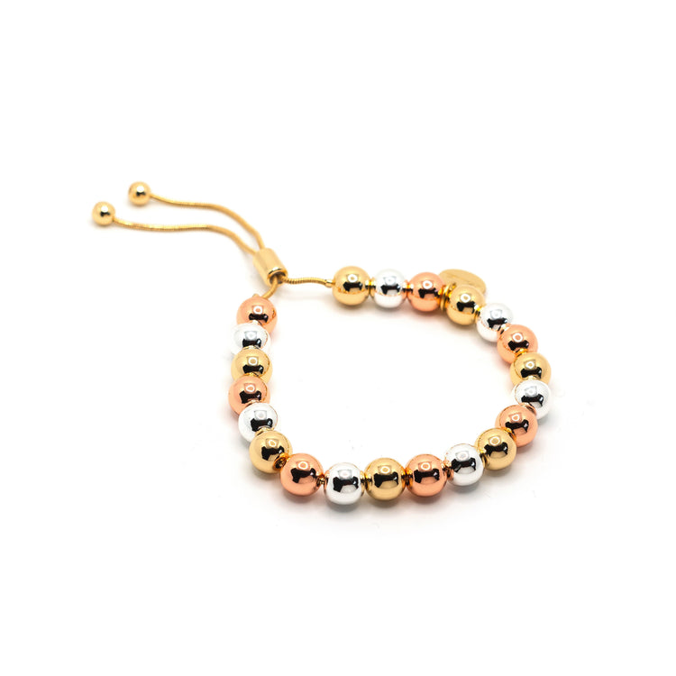 PREORDER: Tri Tone Adjustable Bracelets-Womens-Stay Foxy Boutique, Florissant, Missouri