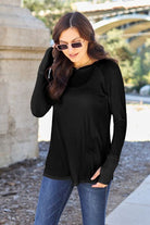 Basic Bae Full Size Round Neck Long Sleeve T-Shirt-Stay Foxy Boutique, Florissant, Missouri