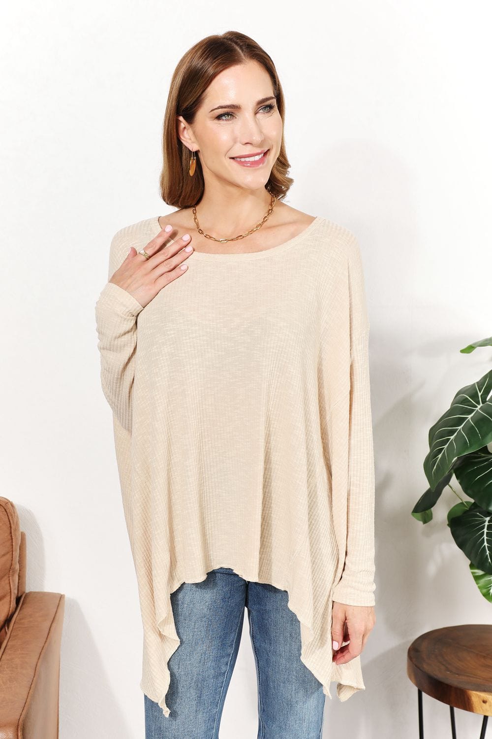 HEYSON Full Size Oversized Super Soft Ribbed Top-Stay Foxy Boutique, Florissant, Missouri