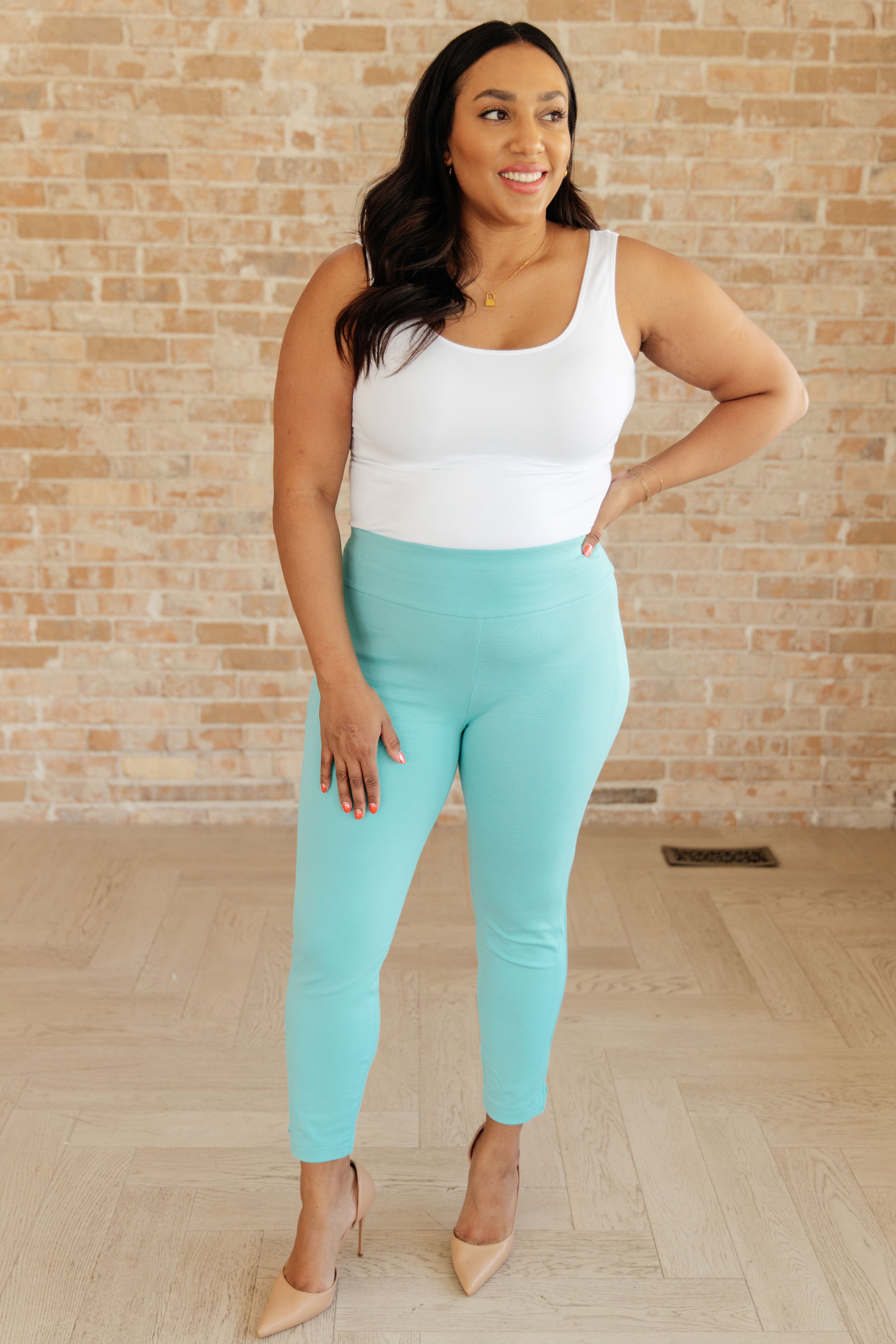 PREORDER: Magic Ankle Crop Skinny Pants in Twelve Colors-Womens-Stay Foxy Boutique, Florissant, Missouri