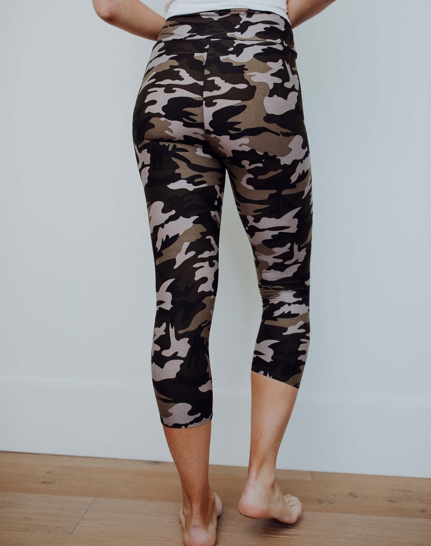 My Perfect Camo Capri Leggings-Boutique Only-Stay Foxy Boutique, Florissant, Missouri