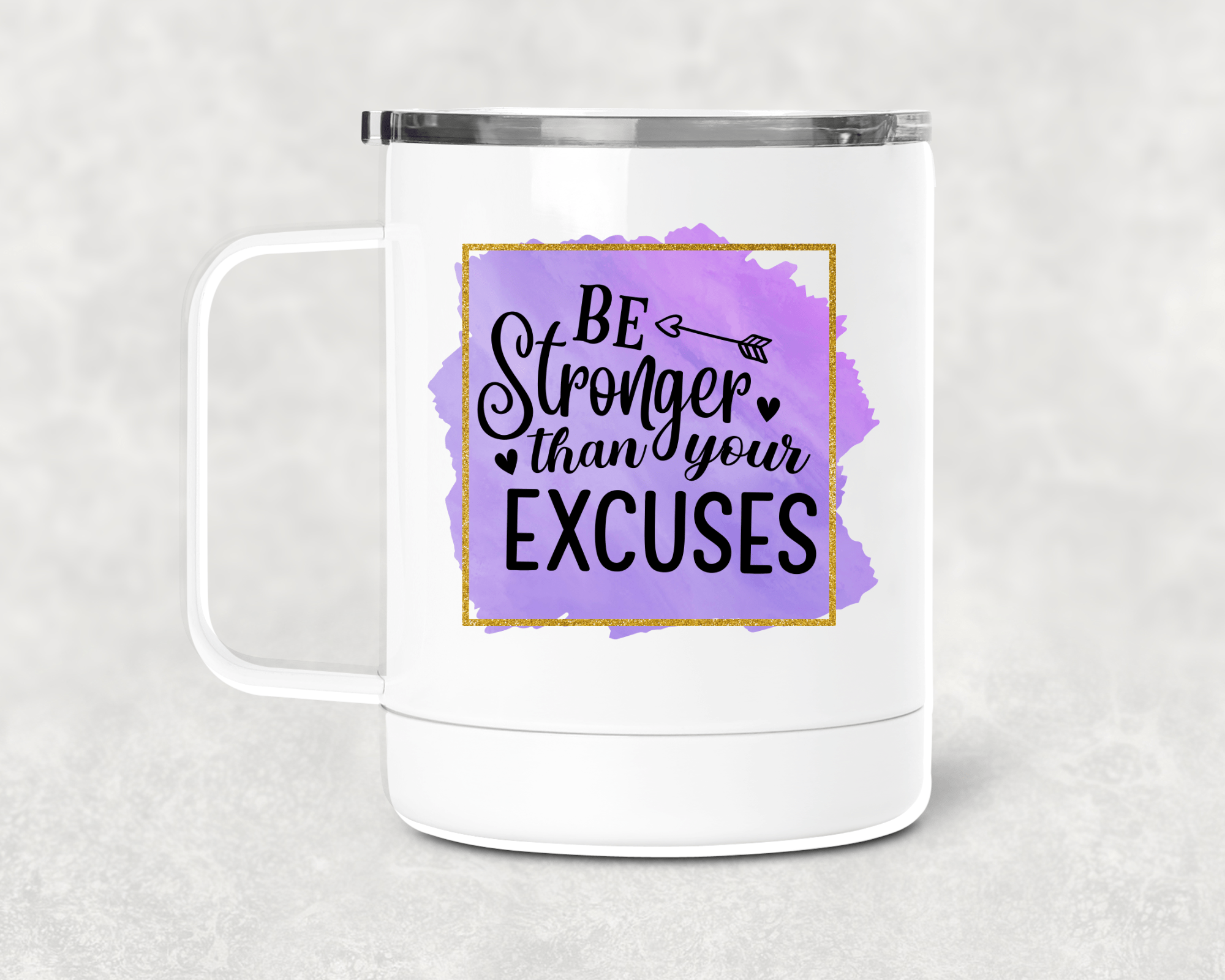 Be Stronger Mug /Wine Cup-Stay Foxy Boutique, Florissant, Missouri