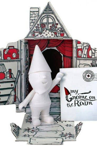 Traveling Adventure Gnome in His Home-Gnome-Stay Foxy Boutique, Florissant, Missouri