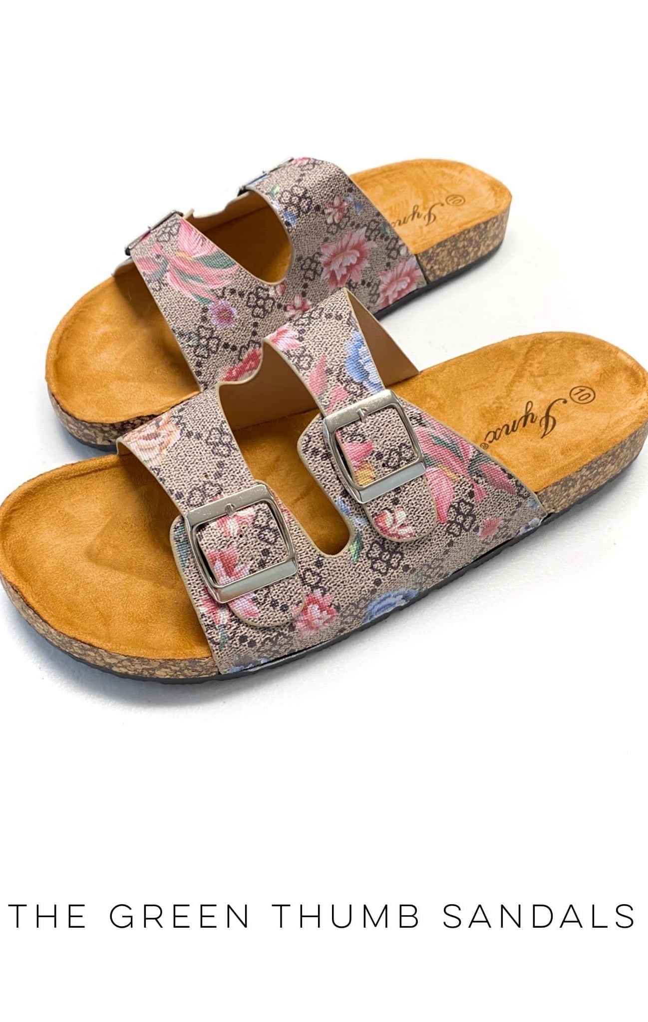 The Green Thumb Sandals-Red Shoe Lover-Stay Foxy Boutique, Florissant, Missouri