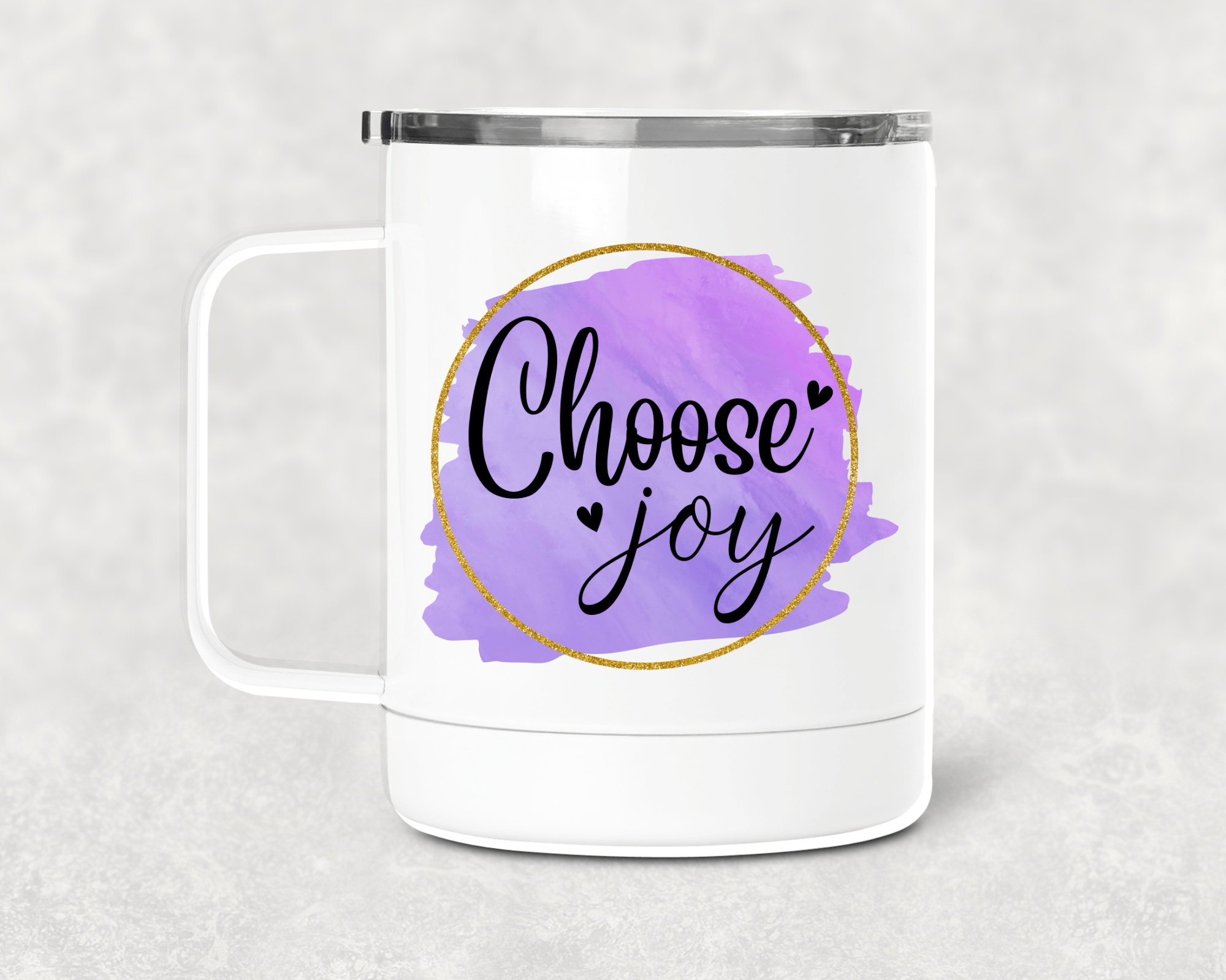 Choose Joy Mug /Wine Cup-Stay Foxy Boutique, Florissant, Missouri