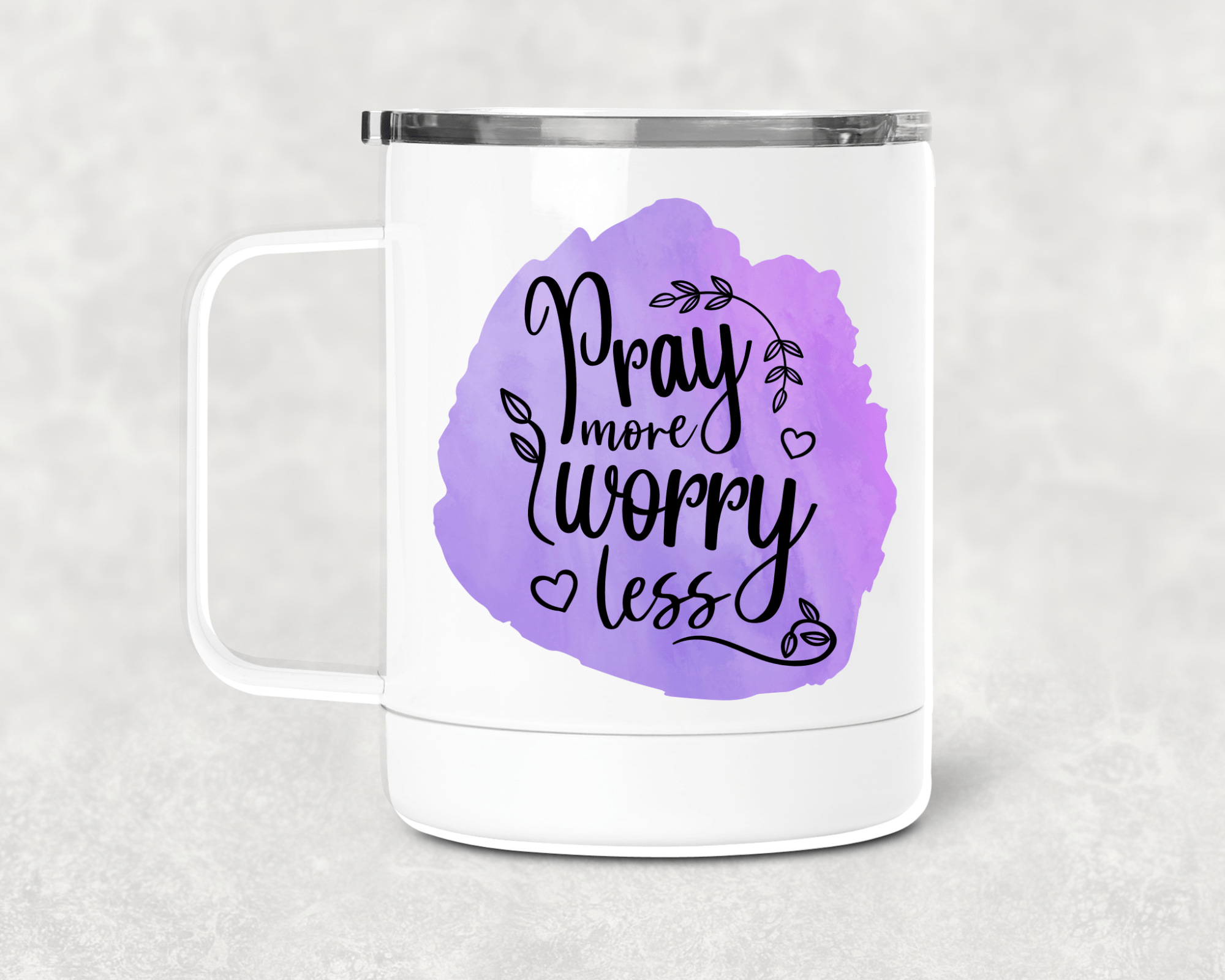 Pray More Mug /Wine Cup-Stay Foxy Boutique, Florissant, Missouri