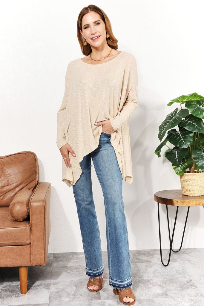 HEYSON Full Size Oversized Super Soft Ribbed Top-Stay Foxy Boutique, Florissant, Missouri