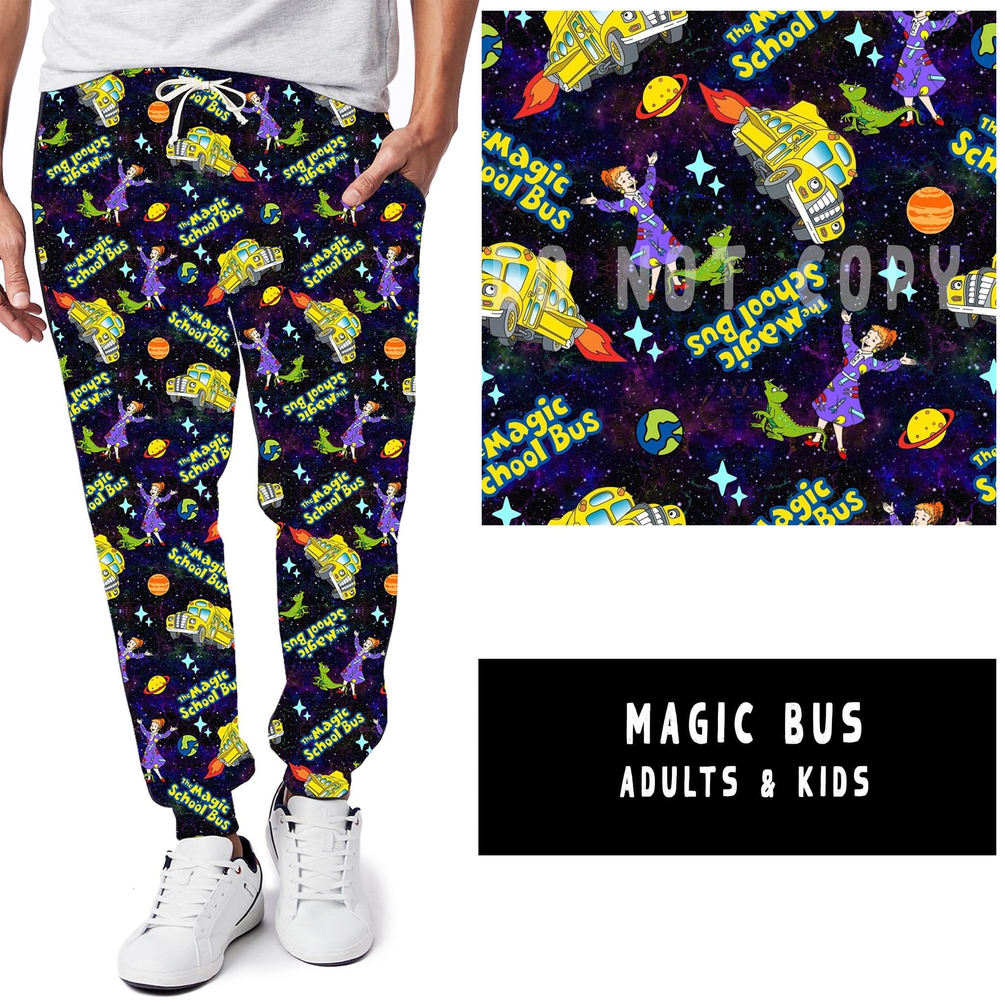 OUTFIT RUN 5-MAGIC BUS LEGGINGS/CAPRI/JOGGERS-Stay Foxy Boutique, Florissant, Missouri