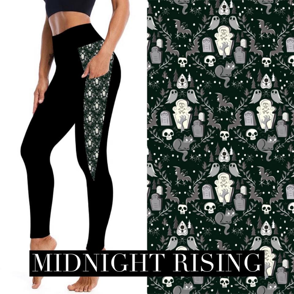 Midnight Rising Leggings-Stay Foxy Boutique, Florissant, Missouri