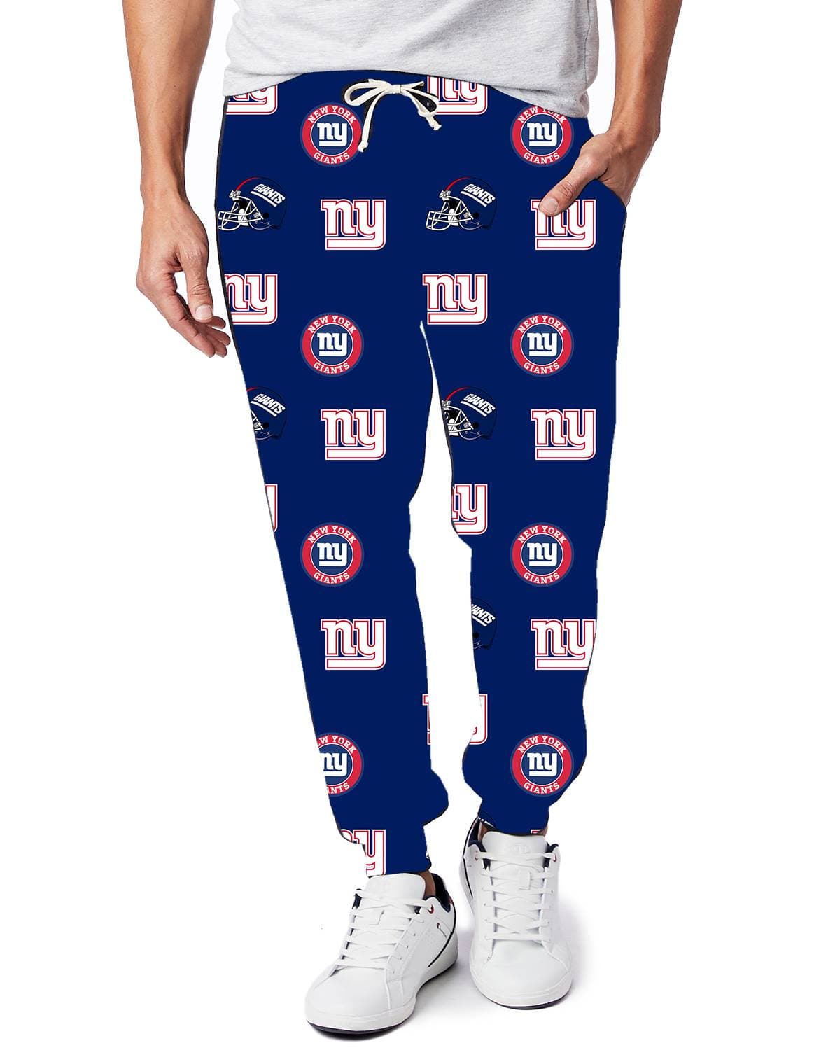 FBALL RUN-NYG LEGGINGS/JOGGER-Stay Foxy Boutique, Florissant, Missouri
