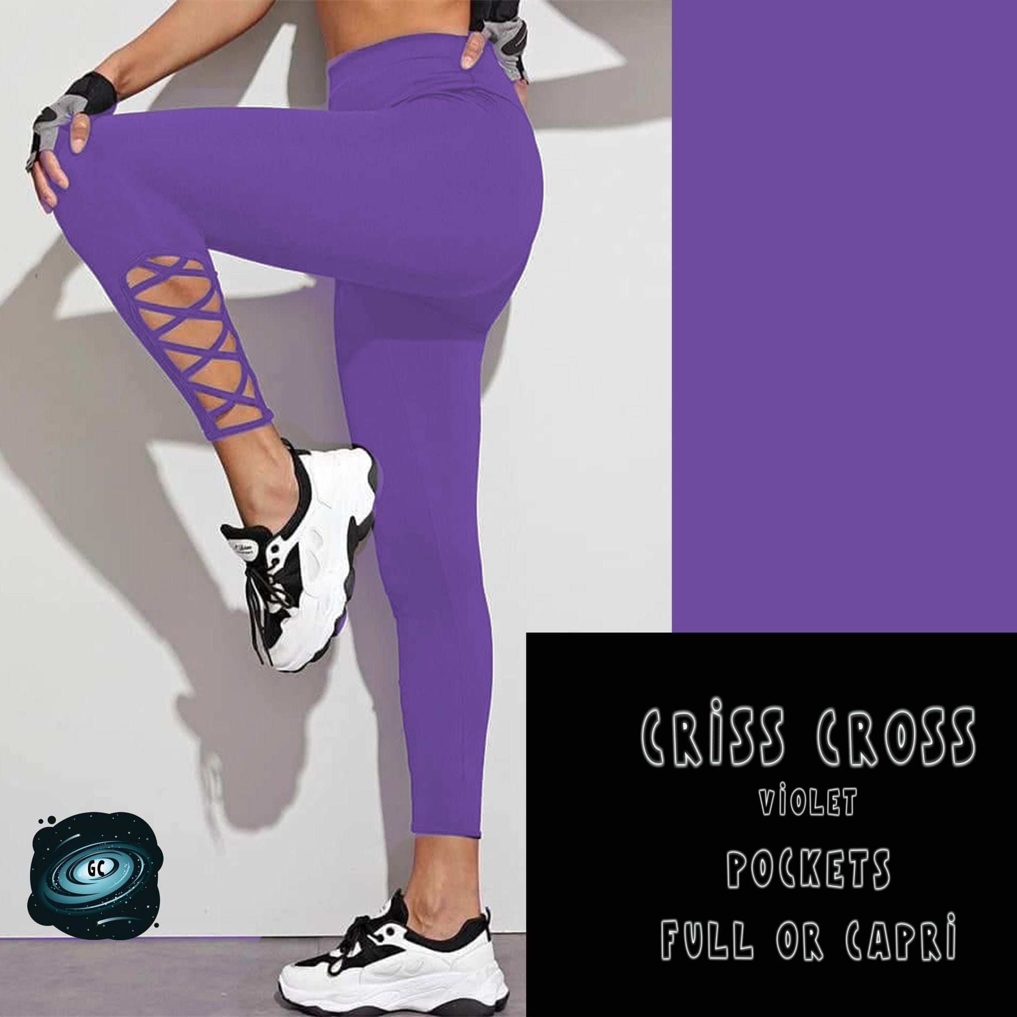 CRISS CROS RUN- VIOLET-Stay Foxy Boutique, Florissant, Missouri