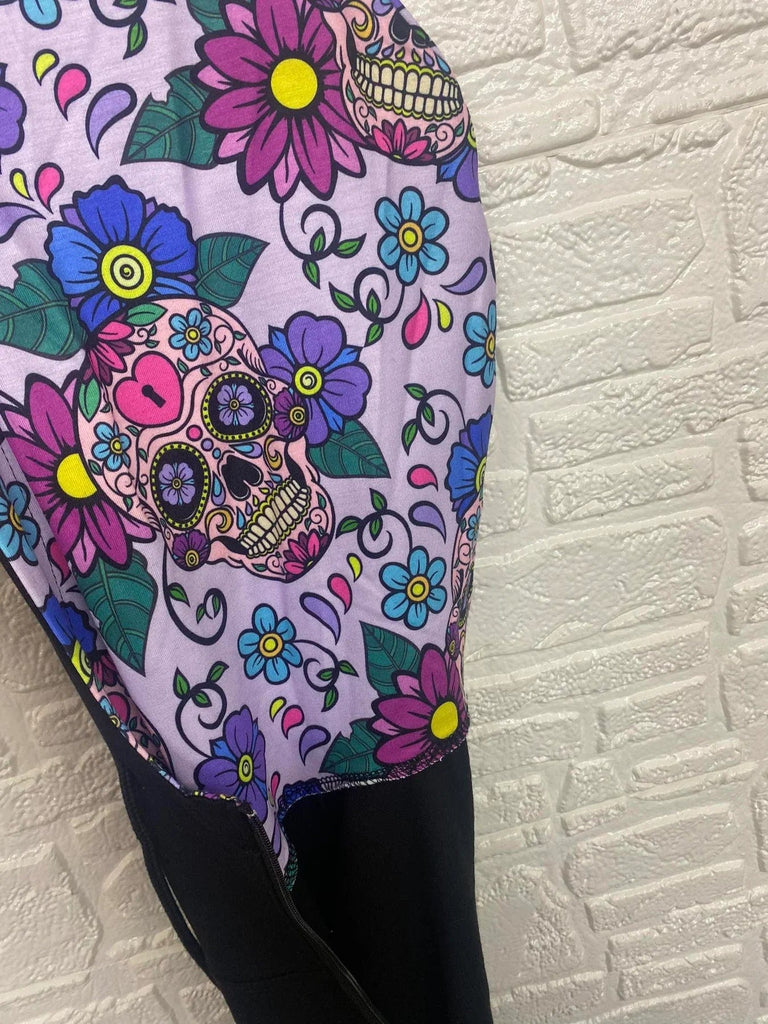 PREORDER: Audre Half Zip Halloween Hoodie In Assorted Colors-Womens-Stay Foxy Boutique, Florissant, Missouri