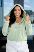 Tomorrow's Forecast Hooded Windbreaker-Layers-Stay Foxy Boutique, Florissant, Missouri