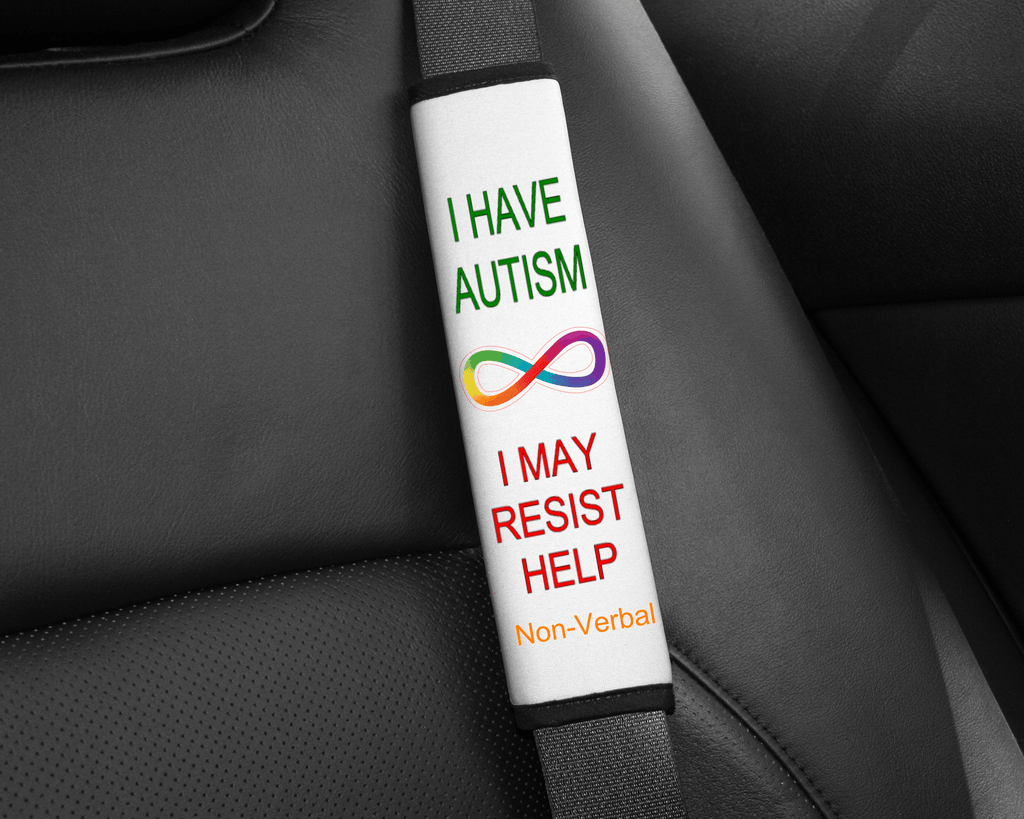 Autism Nonverbal Seatbelt Cover-Stay Foxy Boutique, Florissant, Missouri