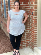 The World Is Your Runway Pants-White Birch-Stay Foxy Boutique, Florissant, Missouri