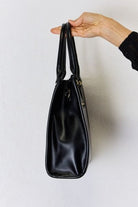 David Jones Argyle Pattern PU Leather Handbag-Stay Foxy Boutique, Florissant, Missouri