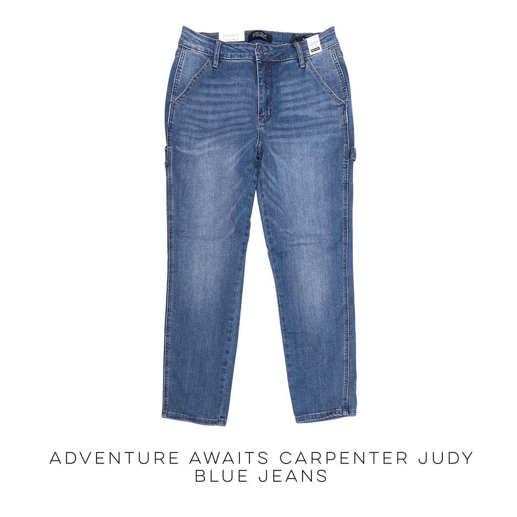 Adventure Awaits Carpenter Judy Blue Jeans-judy blue-Stay Foxy Boutique, Florissant, Missouri
