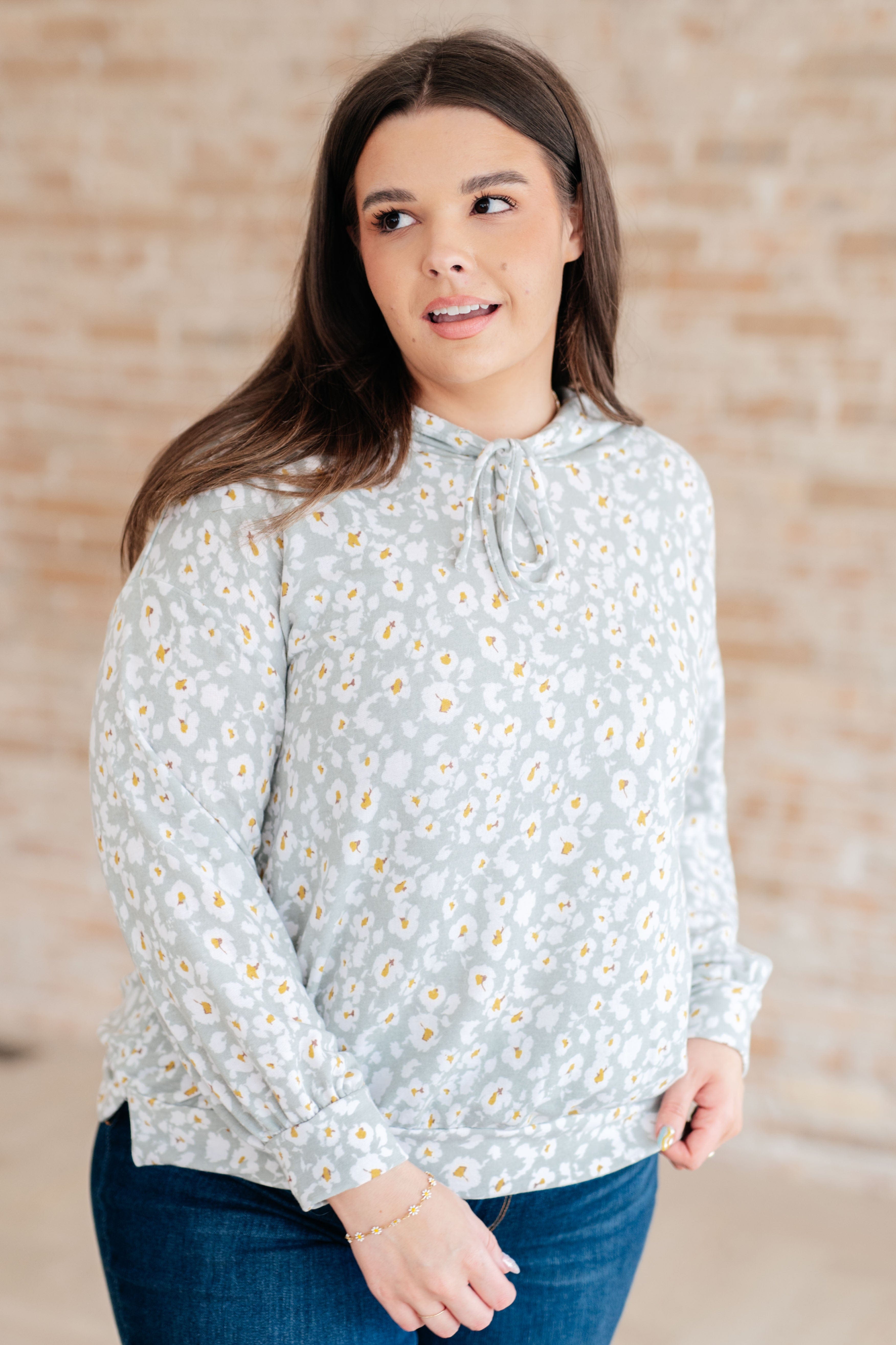 A Touch of Pollen Pullover-Tops-Stay Foxy Boutique, Florissant, Missouri