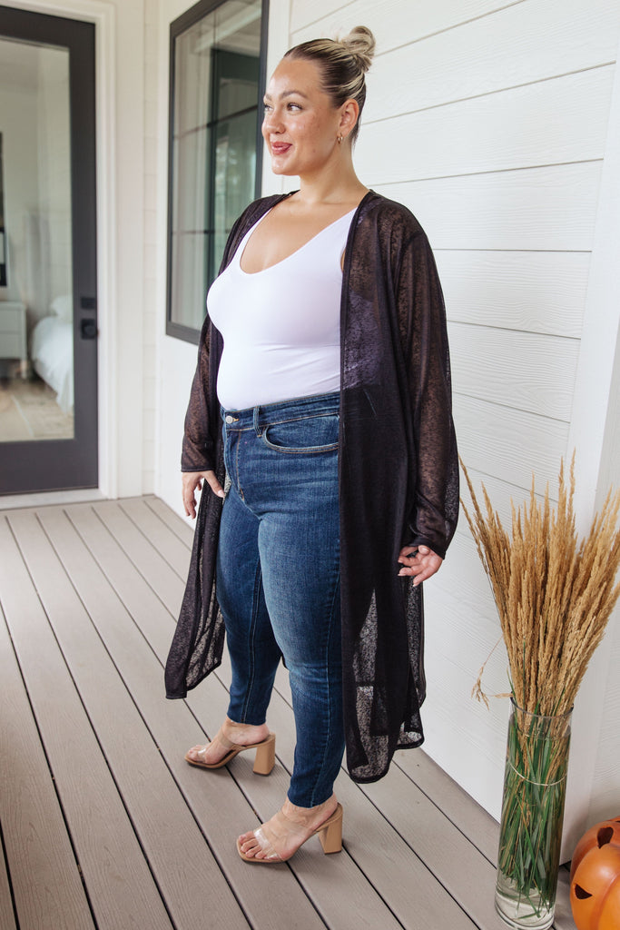 Afternoon Shade Sheer Cardigan-Womens-Stay Foxy Boutique, Florissant, Missouri