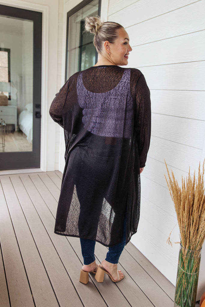 Afternoon Shade Sheer Cardigan-Womens-Stay Foxy Boutique, Florissant, Missouri