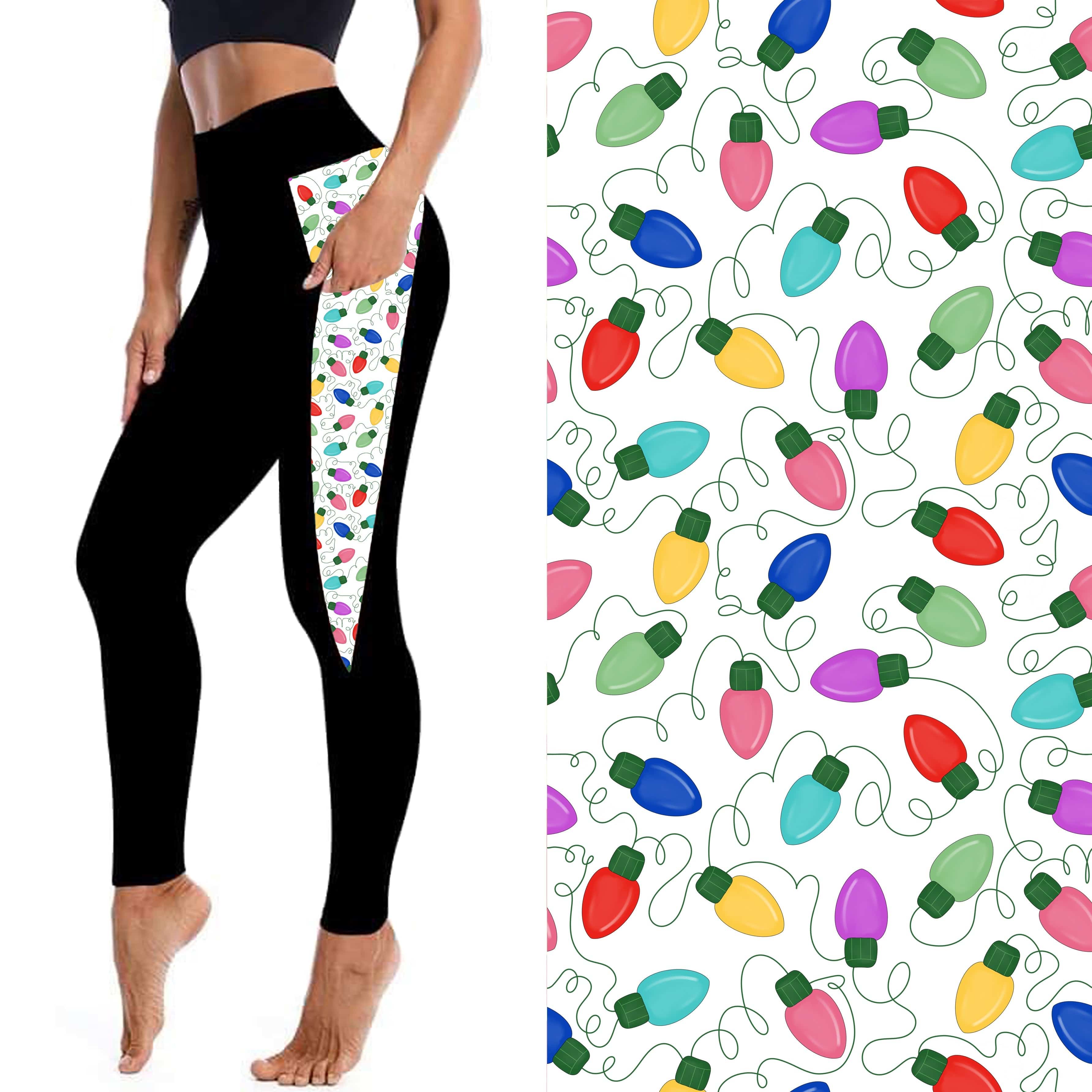 Twinkling Lights Leggings-Stay Foxy Boutique, Florissant, Missouri