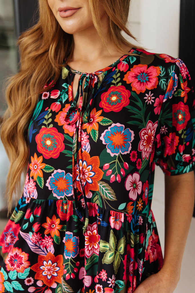 Be Someone Floral Dress-Womens-Stay Foxy Boutique, Florissant, Missouri