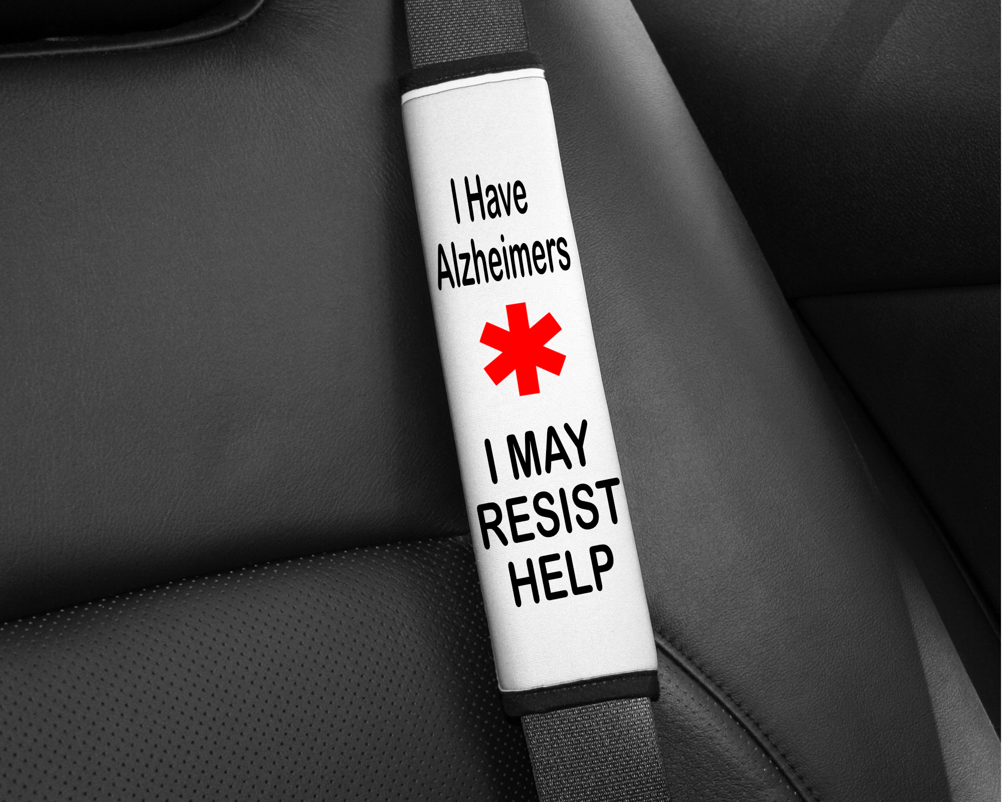 Alzheimeirs Seatbelt Cover-Stay Foxy Boutique, Florissant, Missouri