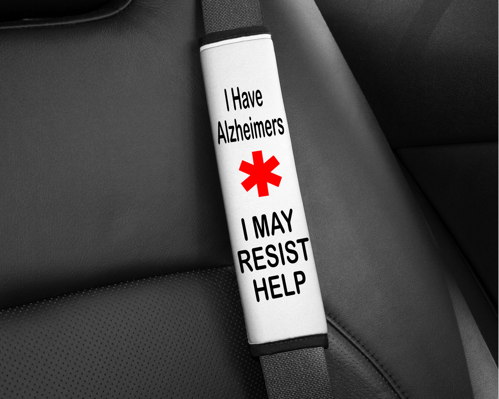 Alzheimeirs Seatbelt Cover-Stay Foxy Boutique, Florissant, Missouri
