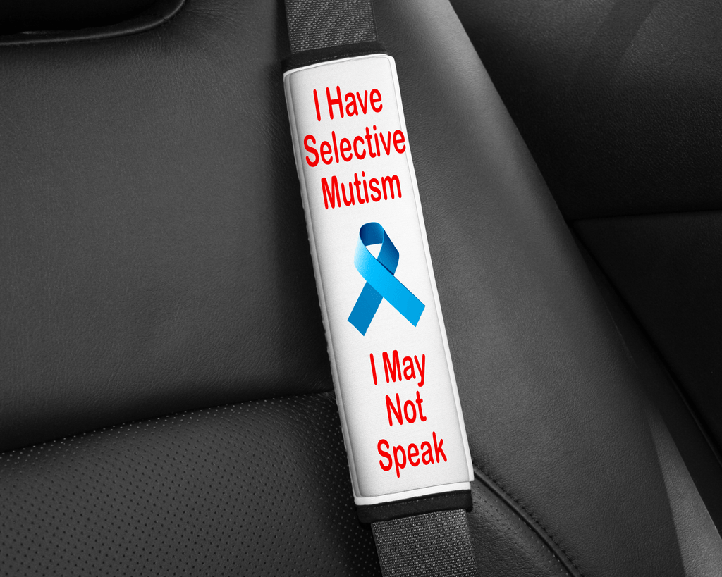 Selective Mutism Seatbelt Cover-Stay Foxy Boutique, Florissant, Missouri