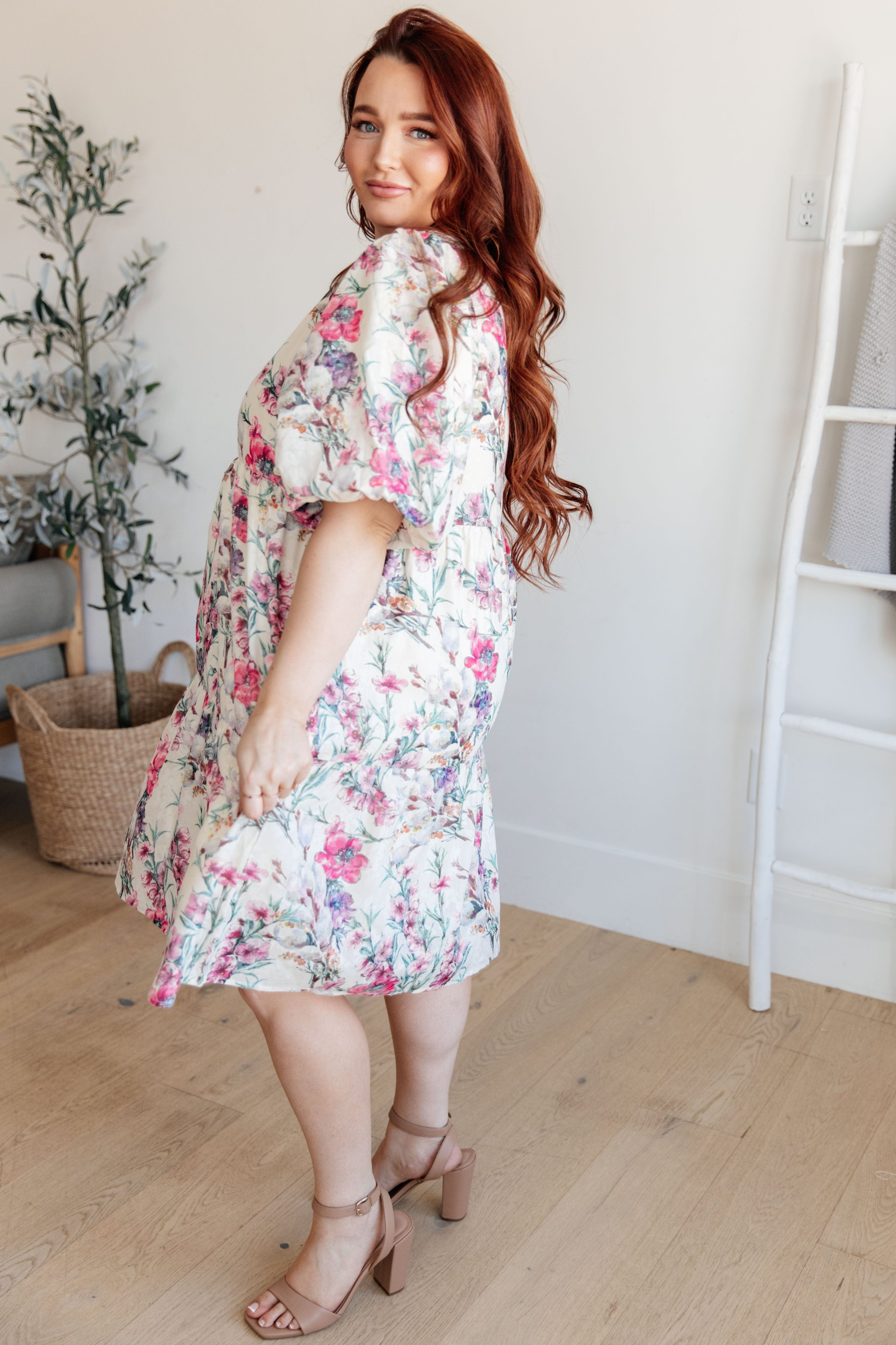 Not in Nottingham Floral Dress-Womens-Stay Foxy Boutique, Florissant, Missouri