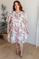 Not in Nottingham Floral Dress-Womens-Stay Foxy Boutique, Florissant, Missouri
