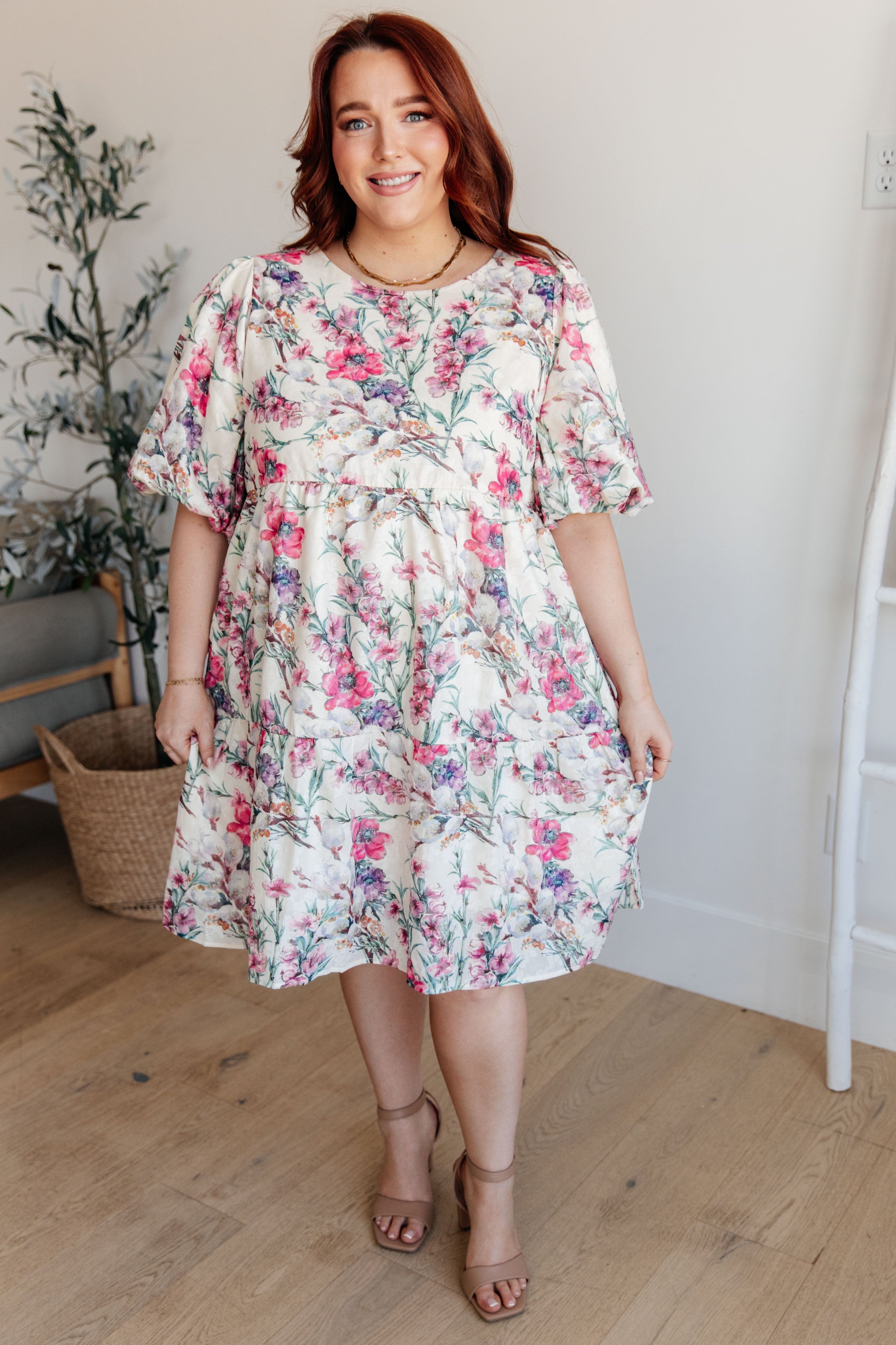 Not in Nottingham Floral Dress-Womens-Stay Foxy Boutique, Florissant, Missouri