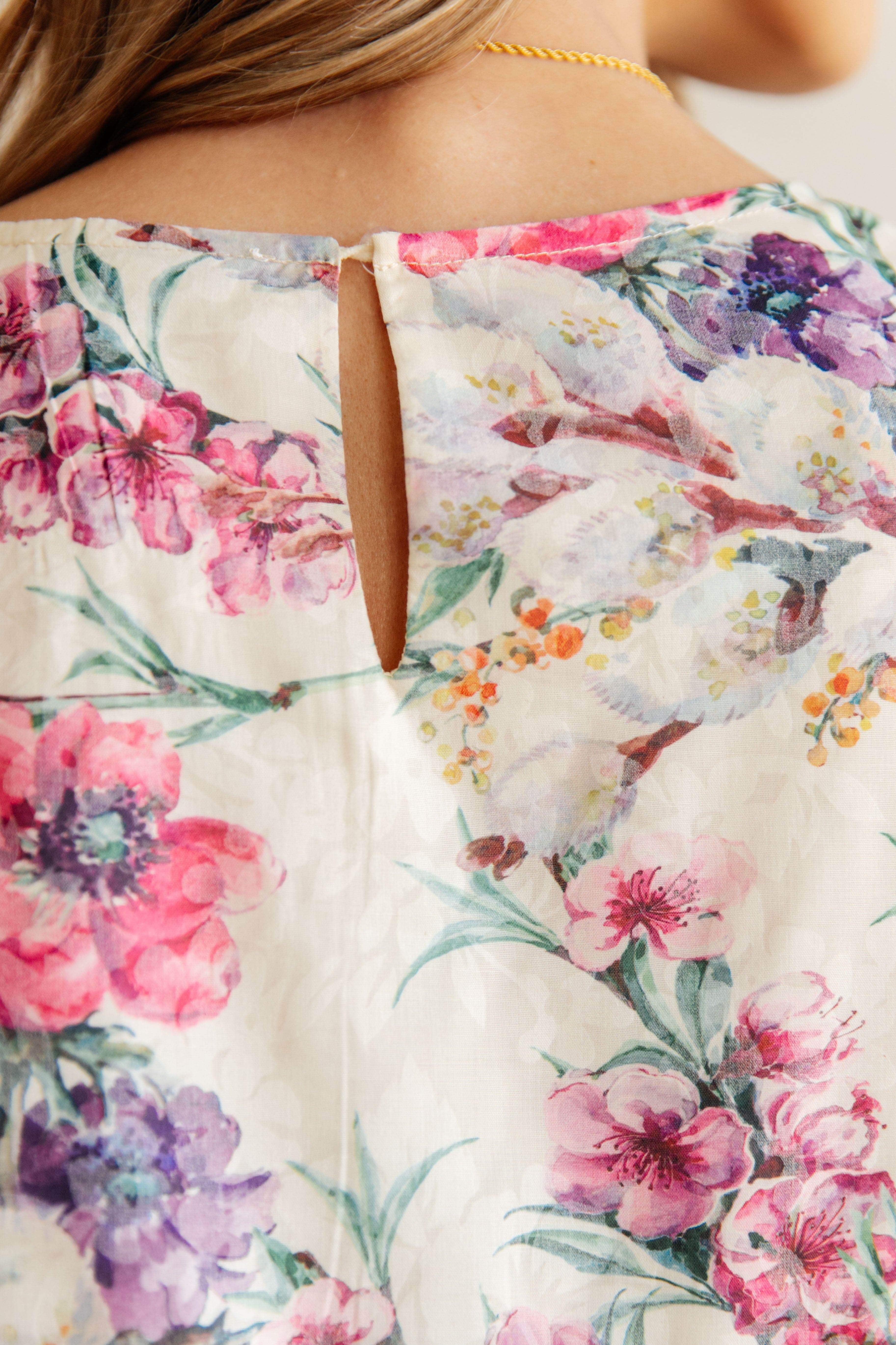 Not in Nottingham Floral Dress-Womens-Stay Foxy Boutique, Florissant, Missouri