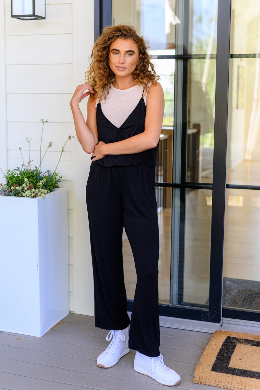 Completely Justified Jumpsuit in Black-Womens-Stay Foxy Boutique, Florissant, Missouri