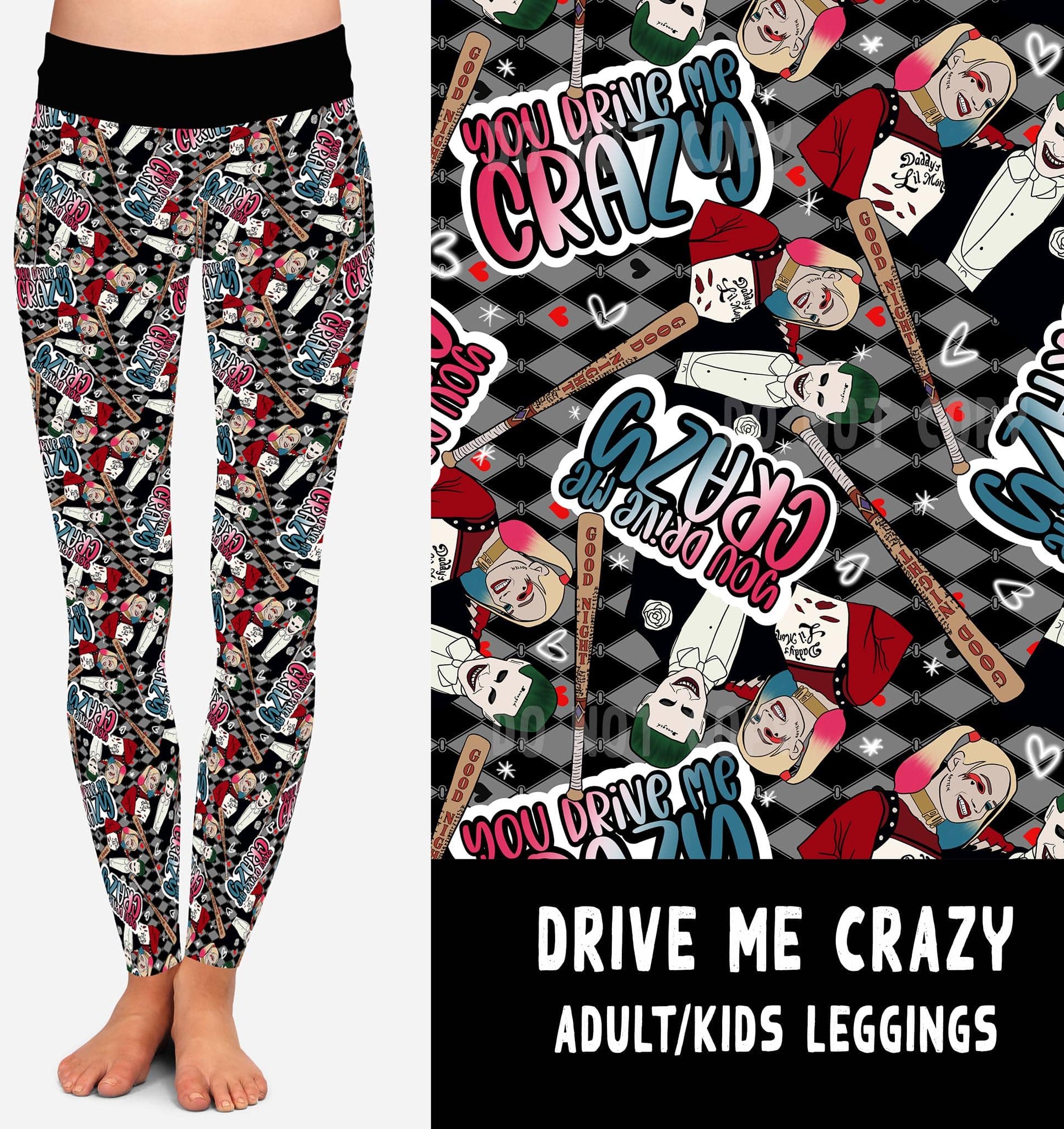 LUCKY IN LOVE-DRIVE ME CRAZY LEGGINGS/JOGGERS-Stay Foxy Boutique, Florissant, Missouri
